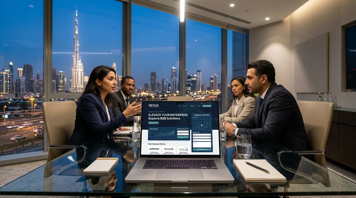 B2B Lead Generation Web Design Dubai